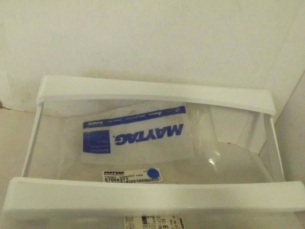 MAYTAG WHIRLPOOL REFRIGERATOR 67004371 FRONT CRISPER PAN NEW MAYTAG WHIRLPOOL REFRIGERATOR 67004371 FRONT CRISPER PAN NEW